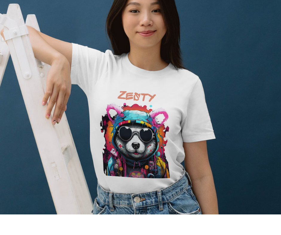 Zesty polar bear t-shirt