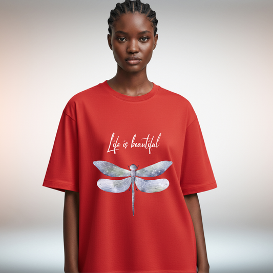 Dragon fly life is beautifule T-shirt