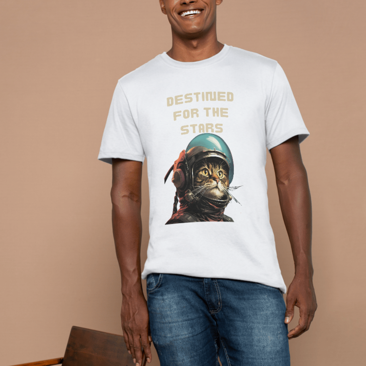 Destined for the stars cat lover T-shirt