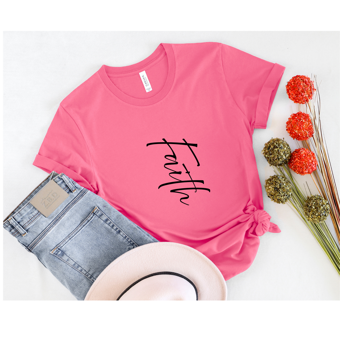 Faith positive quotes T-shirt