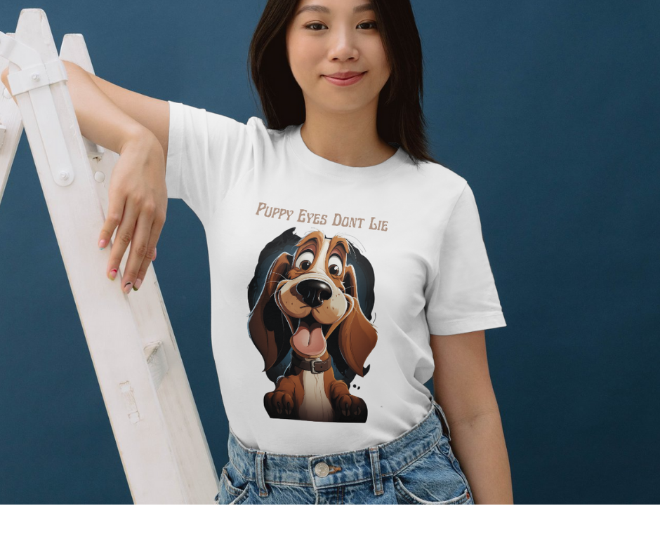 Puppy eyes don’t lie dog lover t-shirt