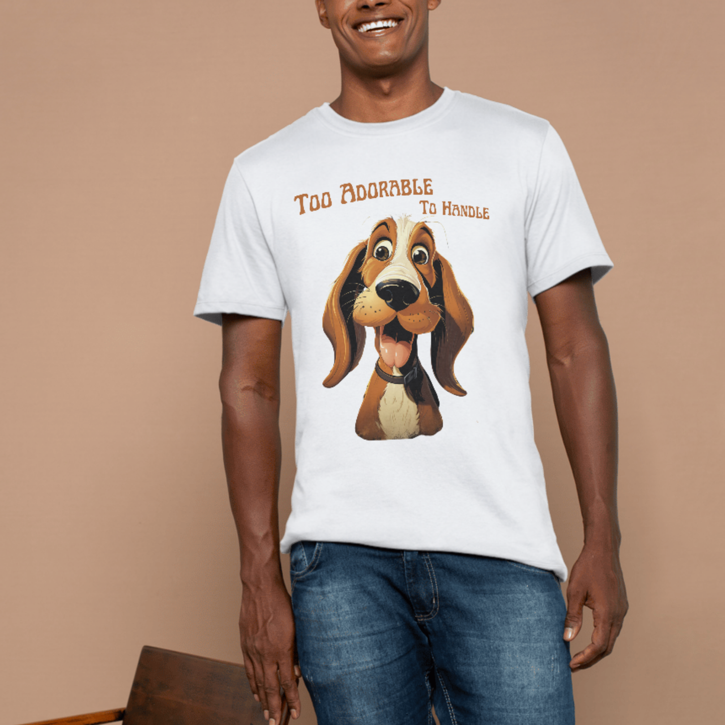 Too cute to handle dog lover t-shirt