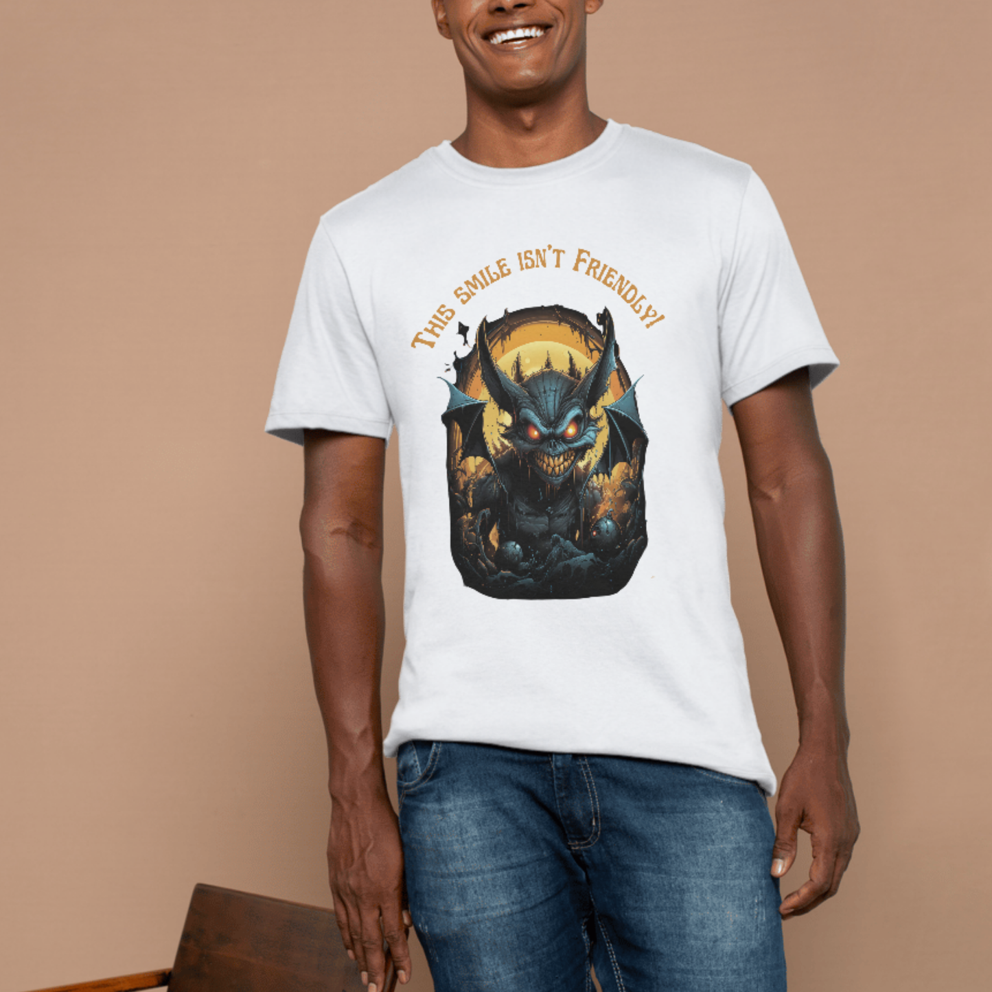 Smile isnt friendly Vampire t-shirt