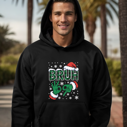 Bruh grinch Unisex Hoodie