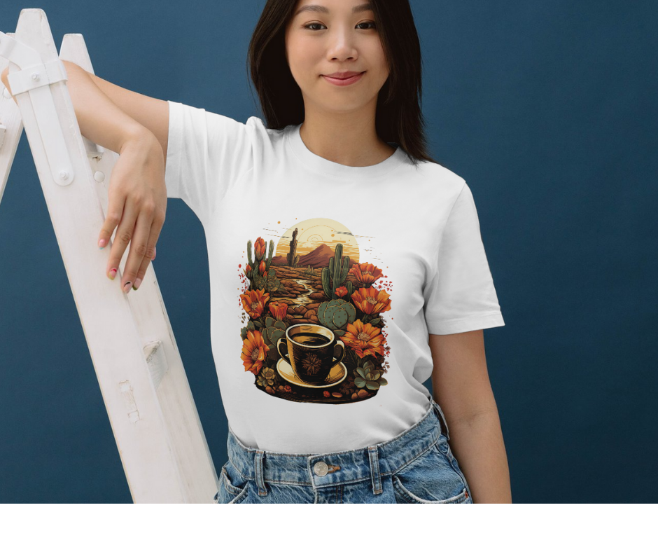 Cup in a Desert ,Travel T-shirt