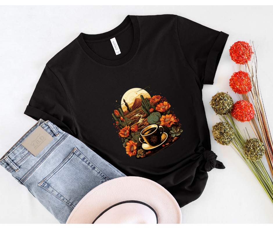Cup in a Desert ,Travel T-shirt