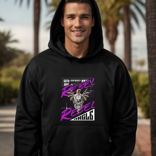 Rebel Angel Unisex Hoodie