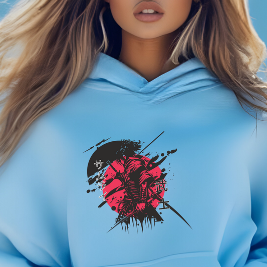 Japanese warrior Unisex Hoodie