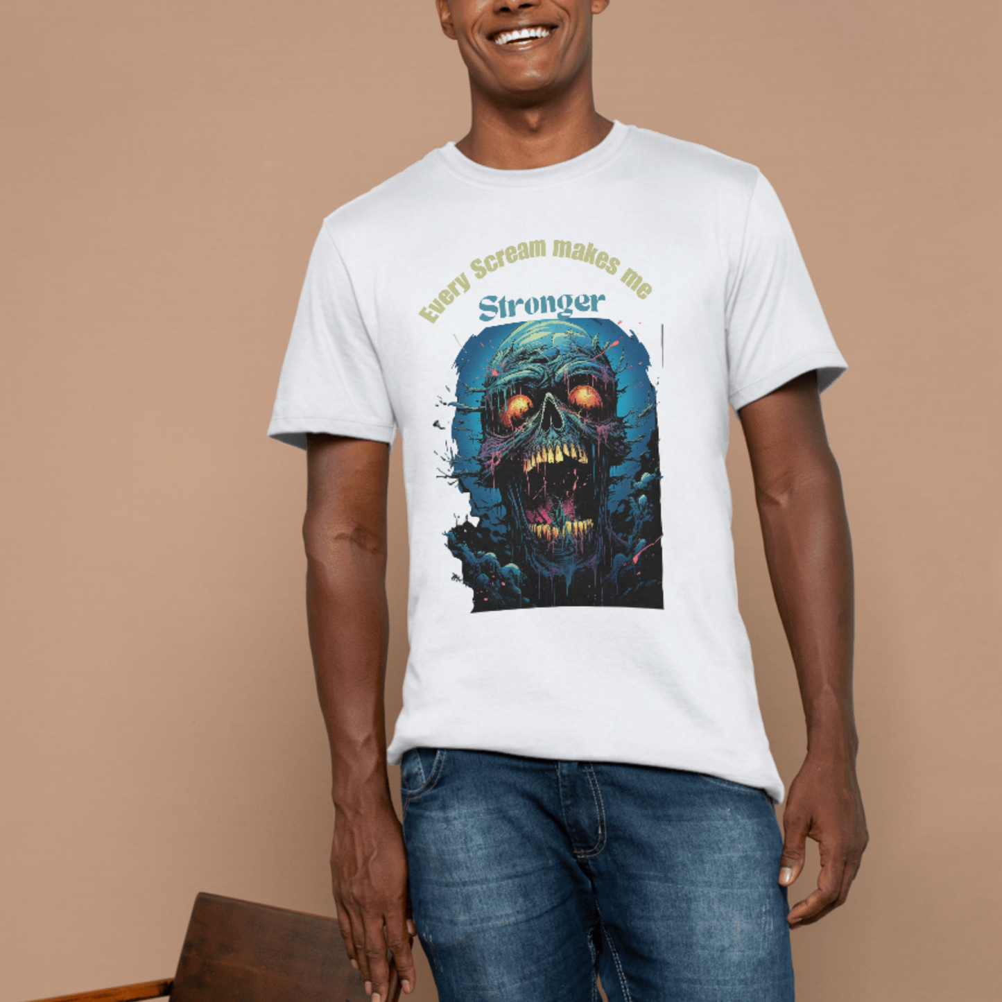 Scream makes me stronger Halloween T-shirt