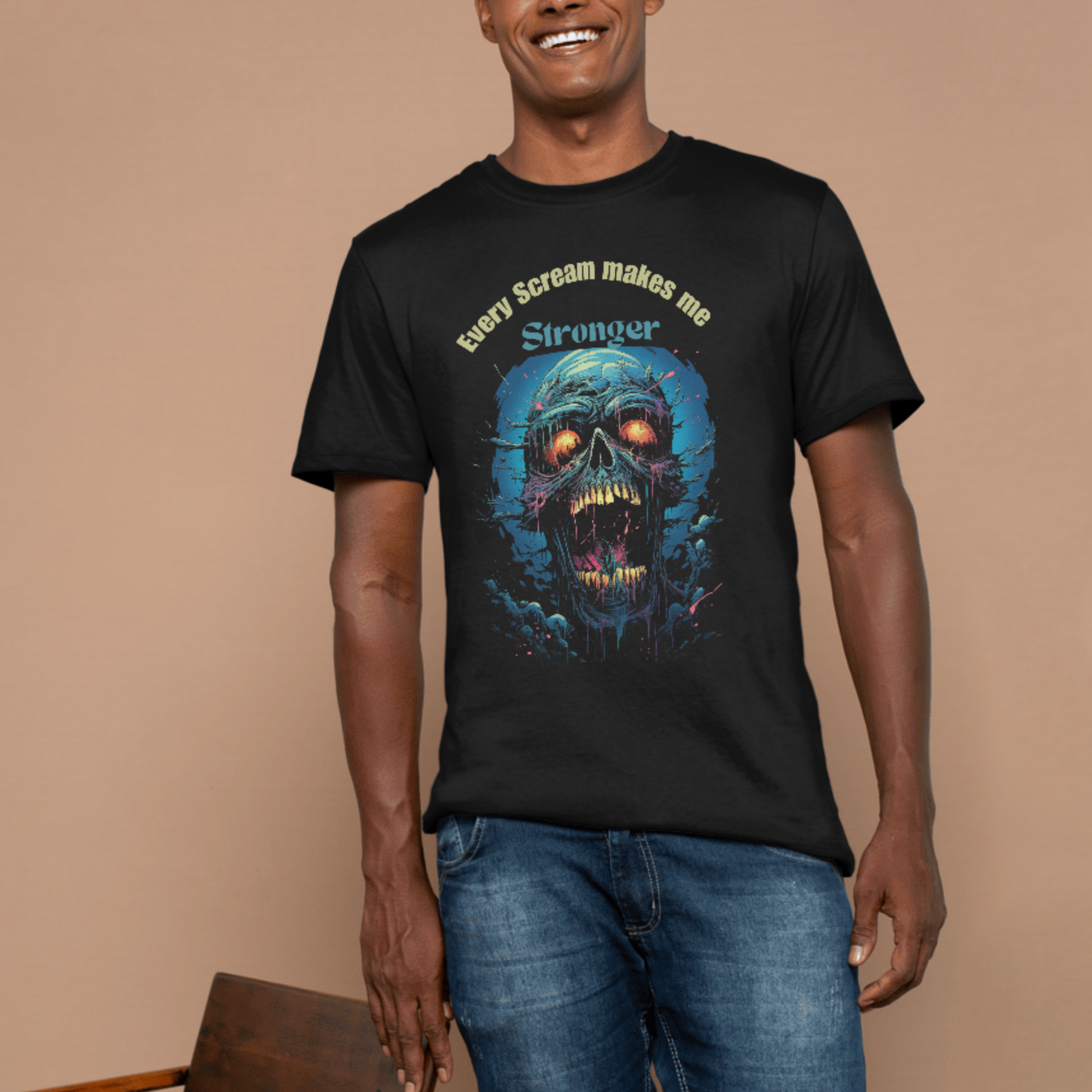 Scream makes me stronger Halloween T-shirt