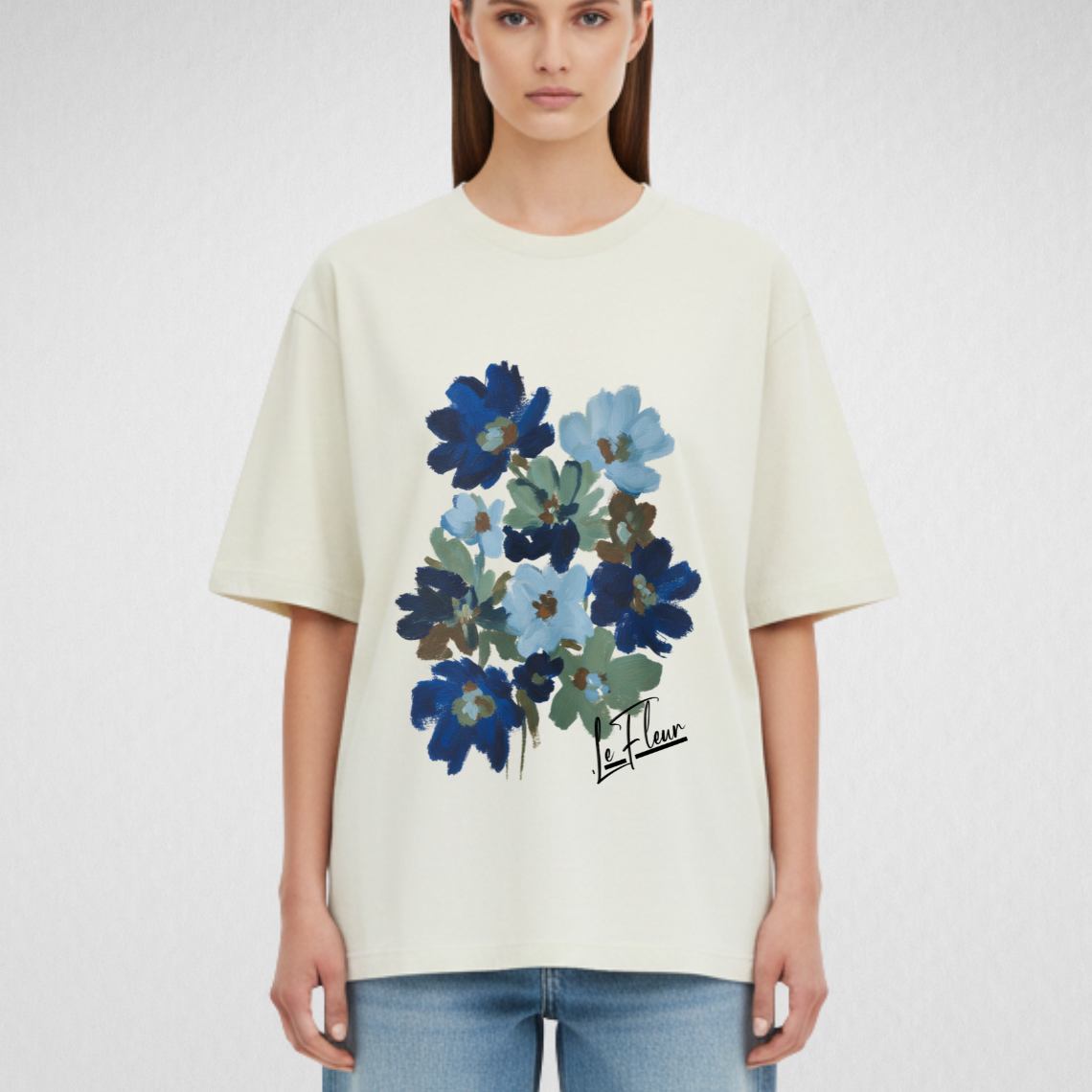Floral Art Tee | Wearable Art Inspired by Nature