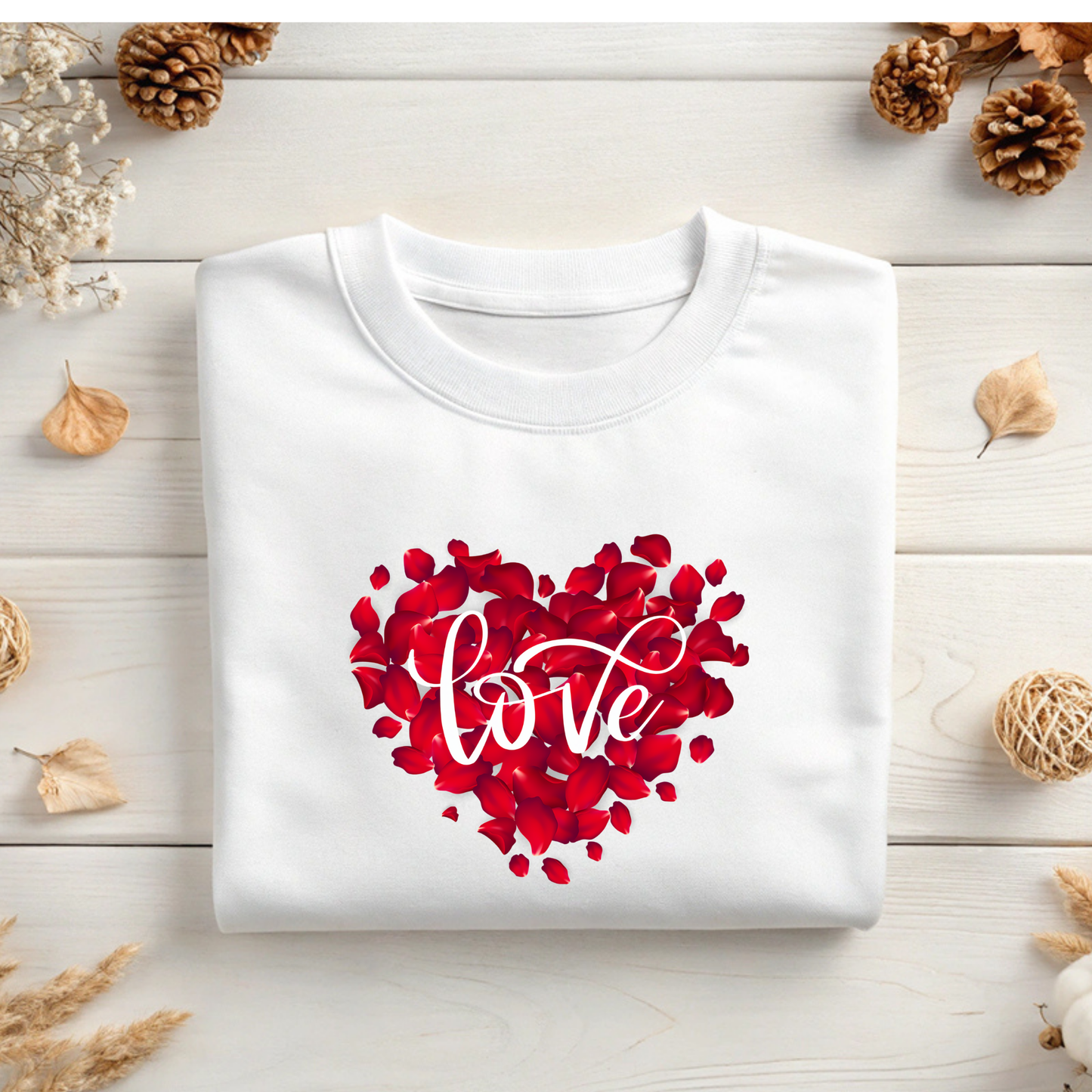 Rose Petals Love Sweatshirt