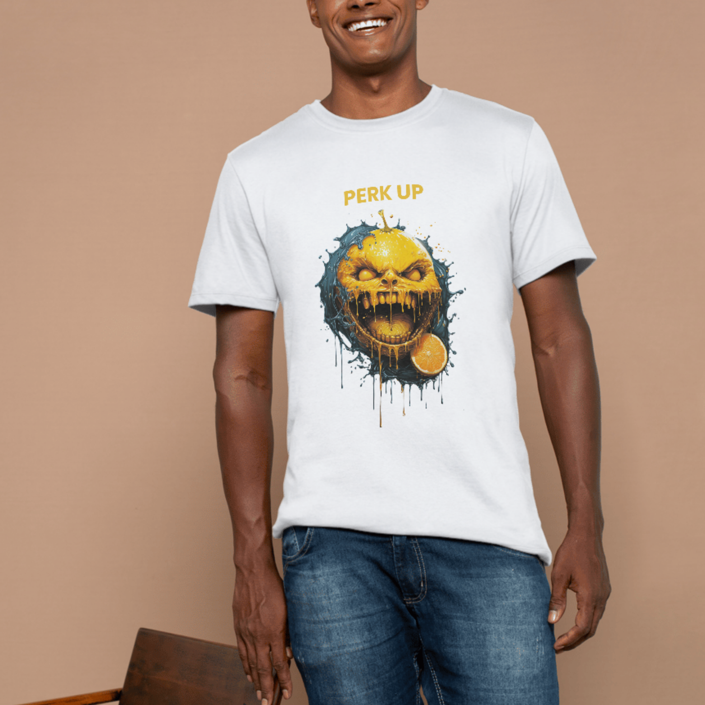 Perk up vampire lemon T-shirt