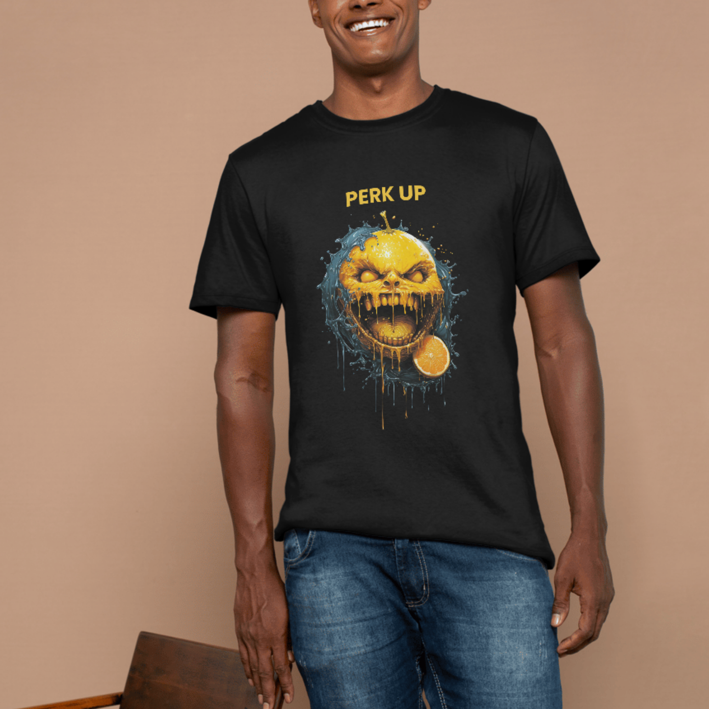 Perk up vampire lemon T-shirt