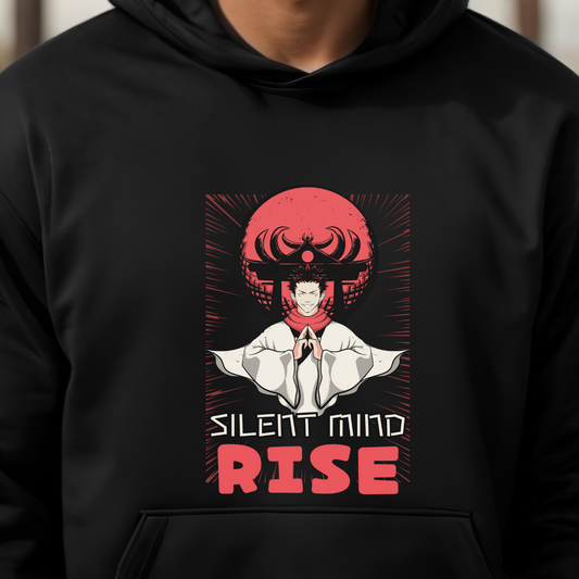 Silent mind rise Unisex Hoodie