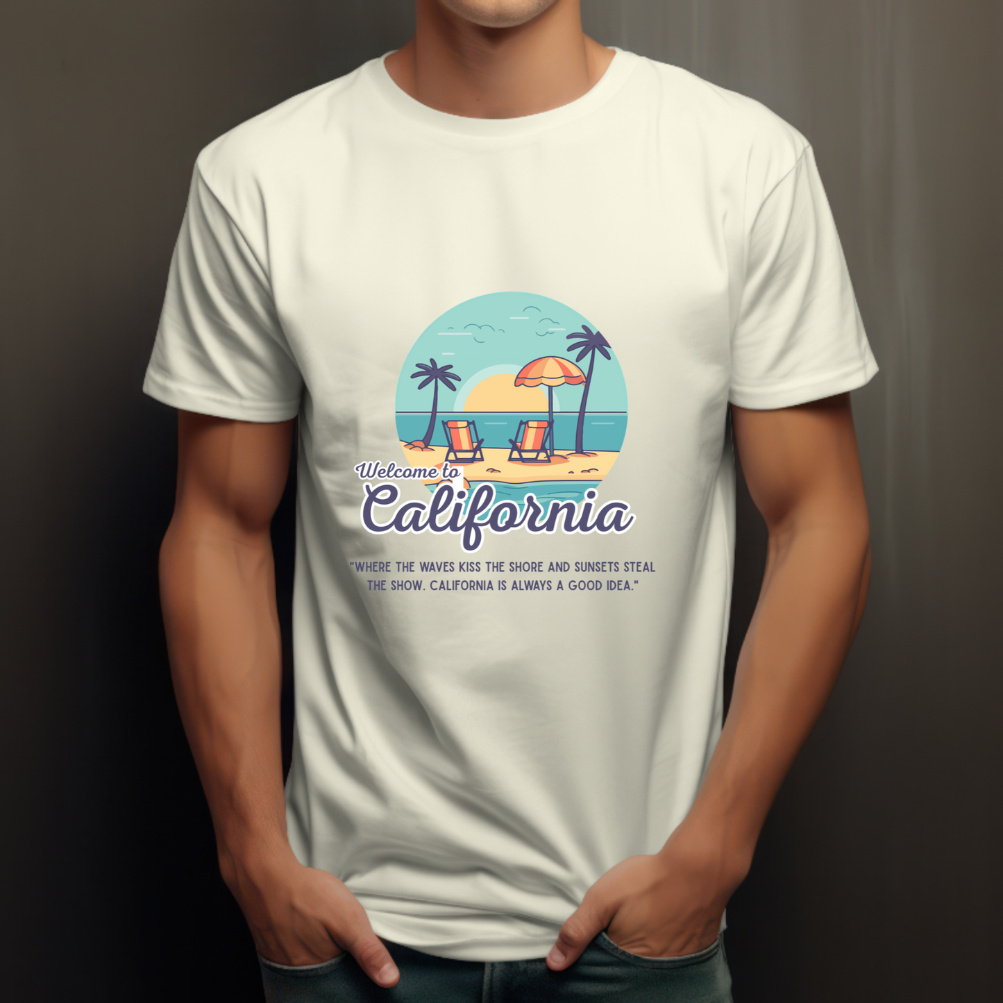 California T-Shirt for Travellers