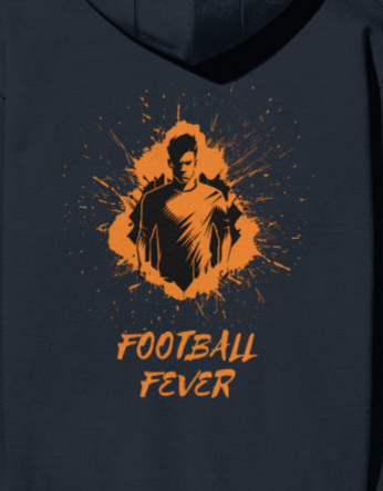 Football fever Unisex Hoodie