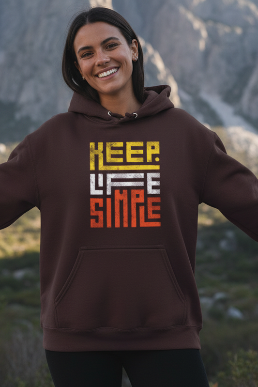Keep life simple Unisex Hoodie