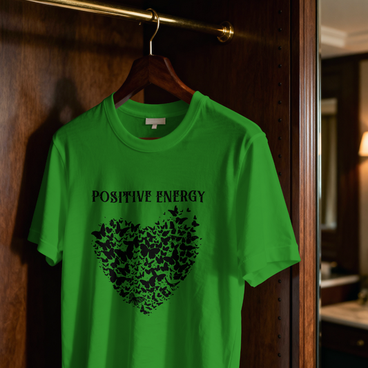 Positive Energy Butterfly Heart T-Shirt