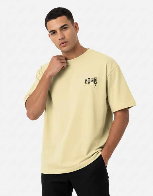 Punk Lover Oversized Gothic Skull T-shirt