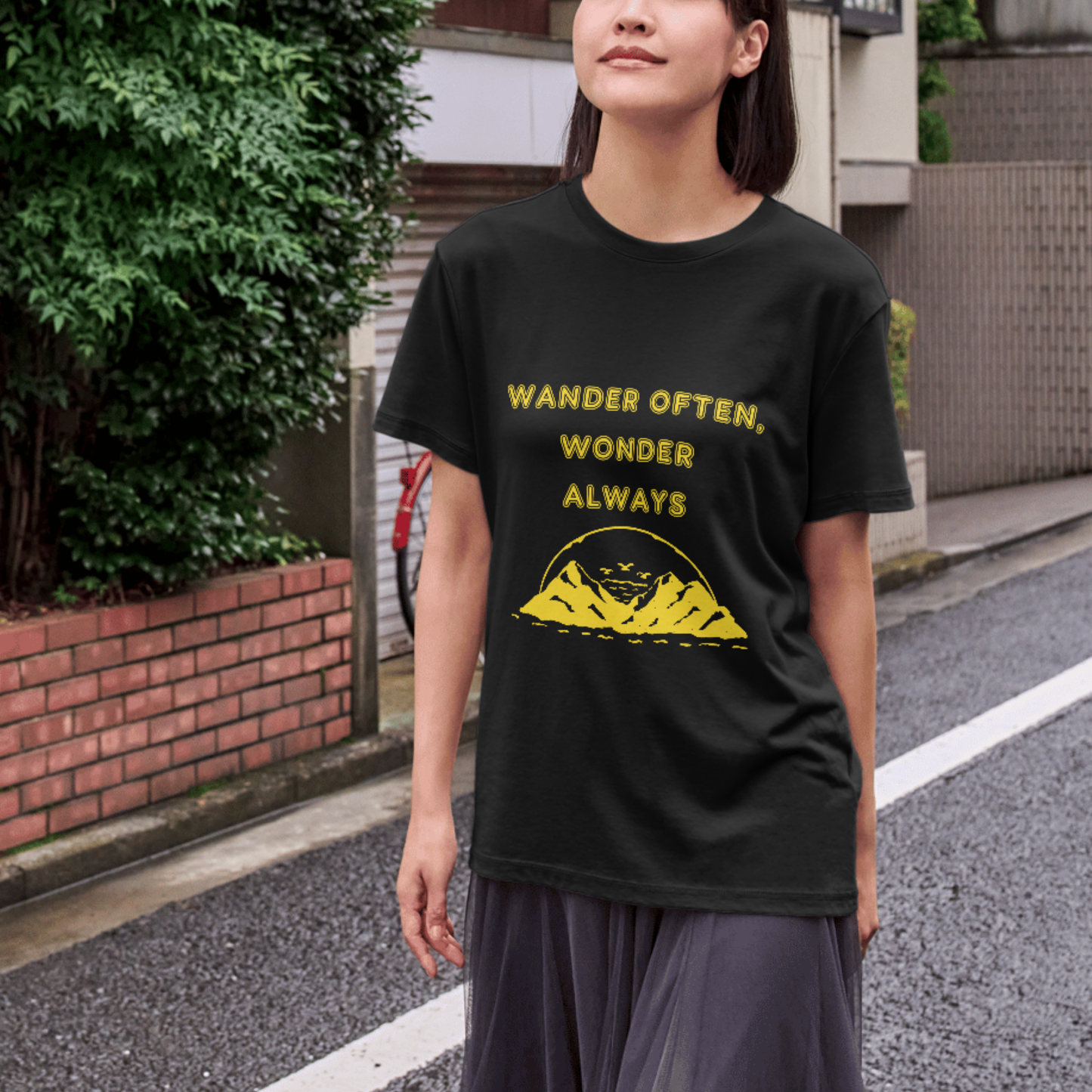 Wander Often, Wonder Always Women's travel T-shirt