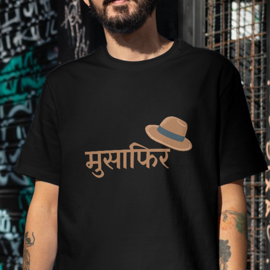 Musafir with hat Travel T-shirt