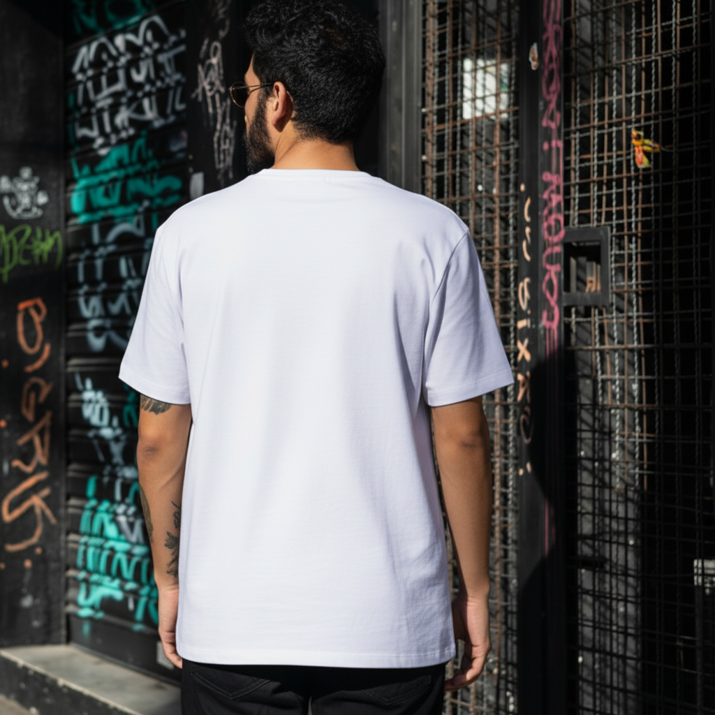 Moksha - Endless Battle | white T-shirt for Men