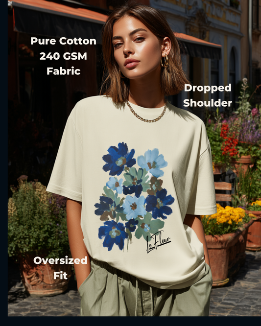 Floral Art Tee | Wearable Art Inspired by Nature