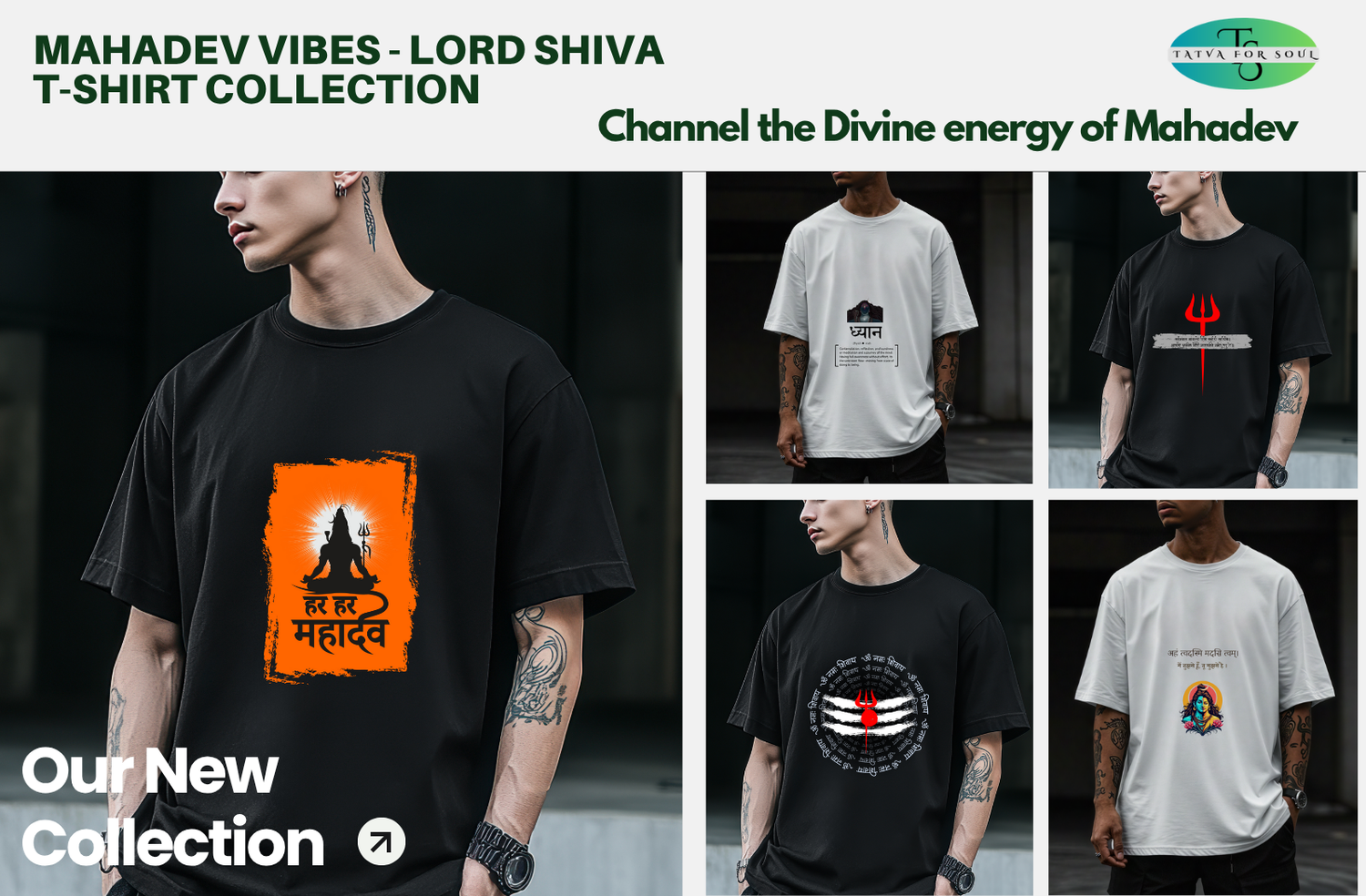 Mahadev Vibes – Lord Shiva T-Shirt Collection