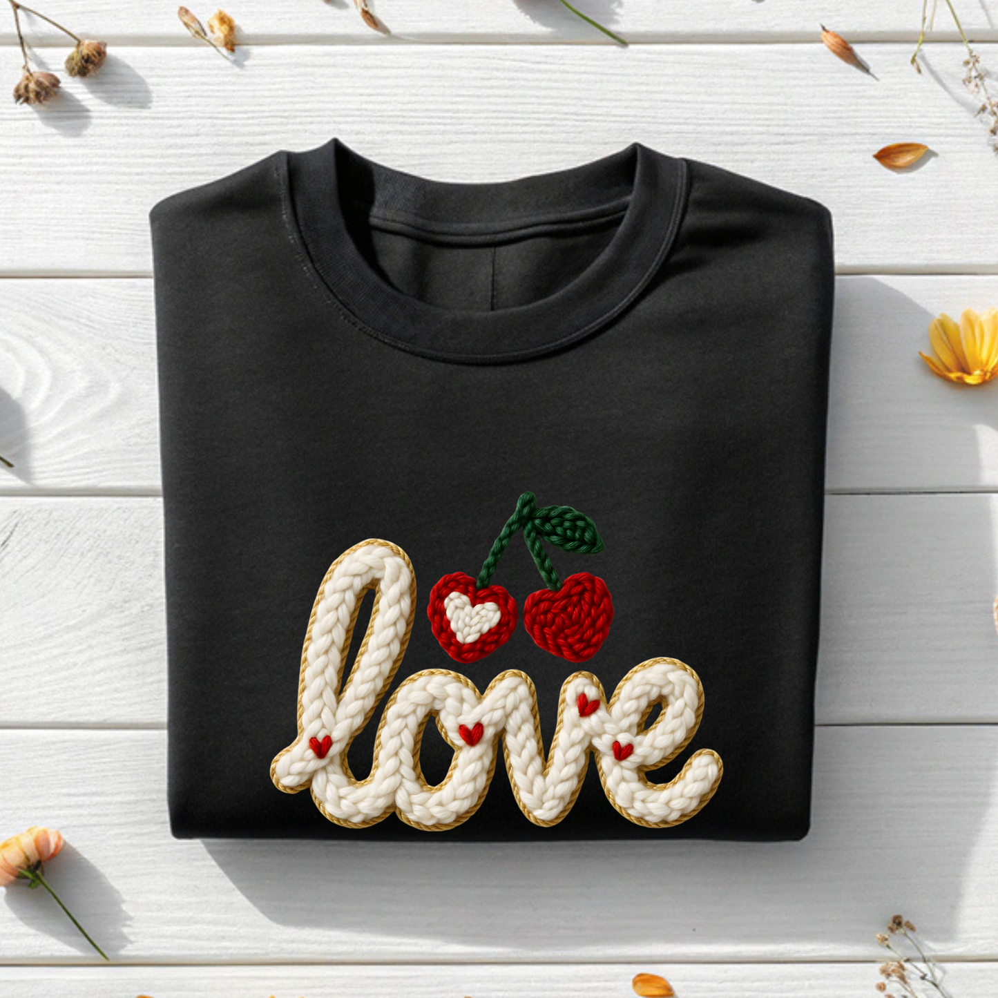 Crochet Love  Sweatshirt