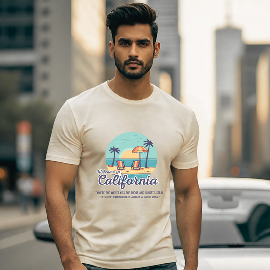 California T-Shirt for Travellers