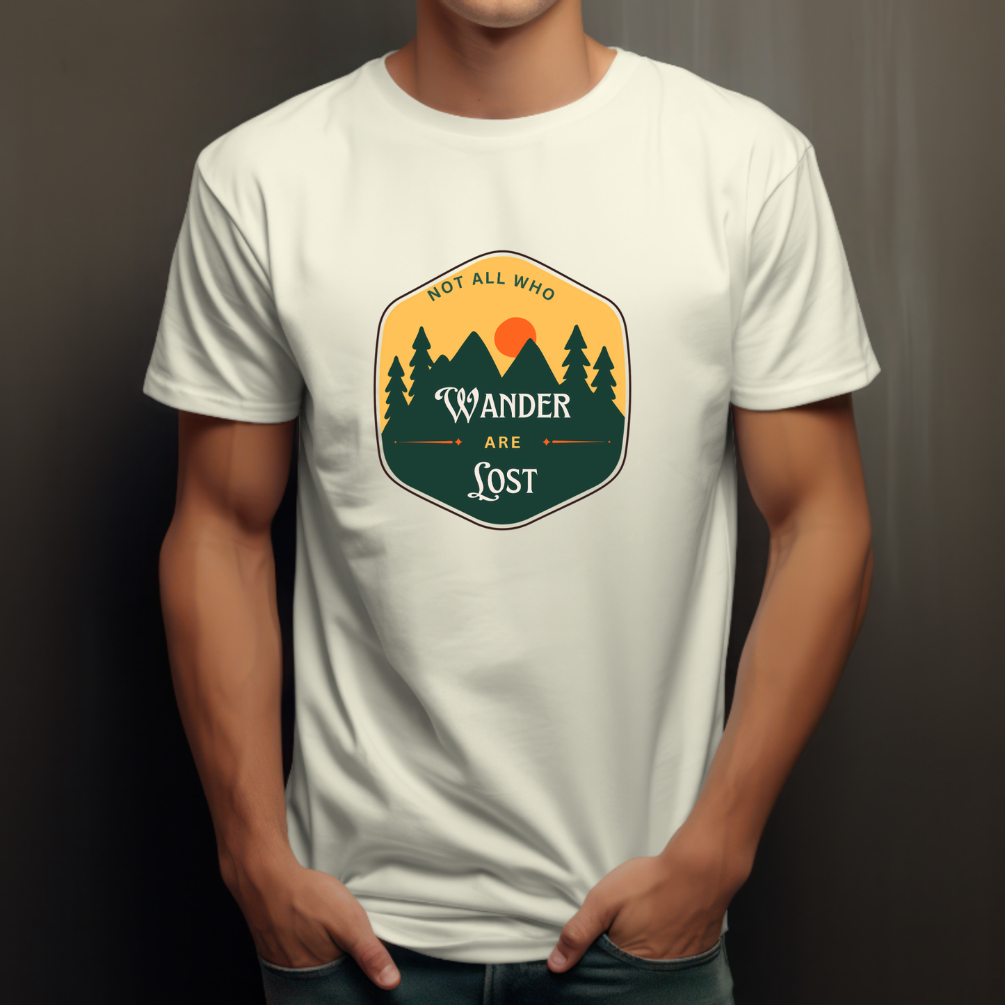 Not all who Wander are lost -Adventure Tee