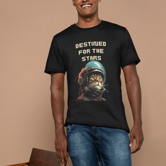 Destined for the stars cat lover T-shirt