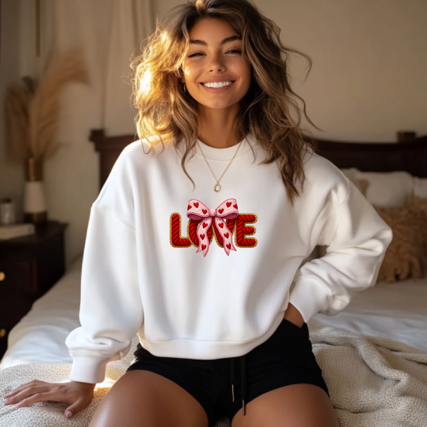 Bow Love Sweatshirt