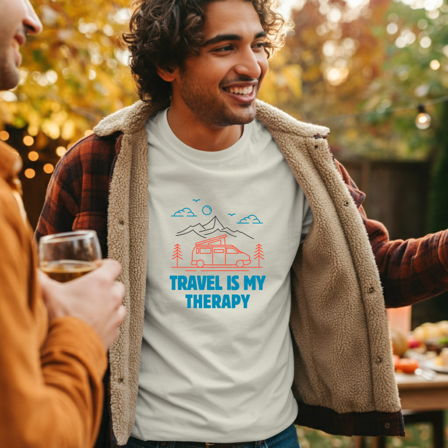 Camper van Travel T-shirt for travellers