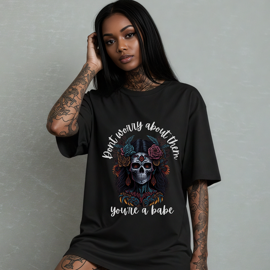 Celebration skull Gothic T-Shirt