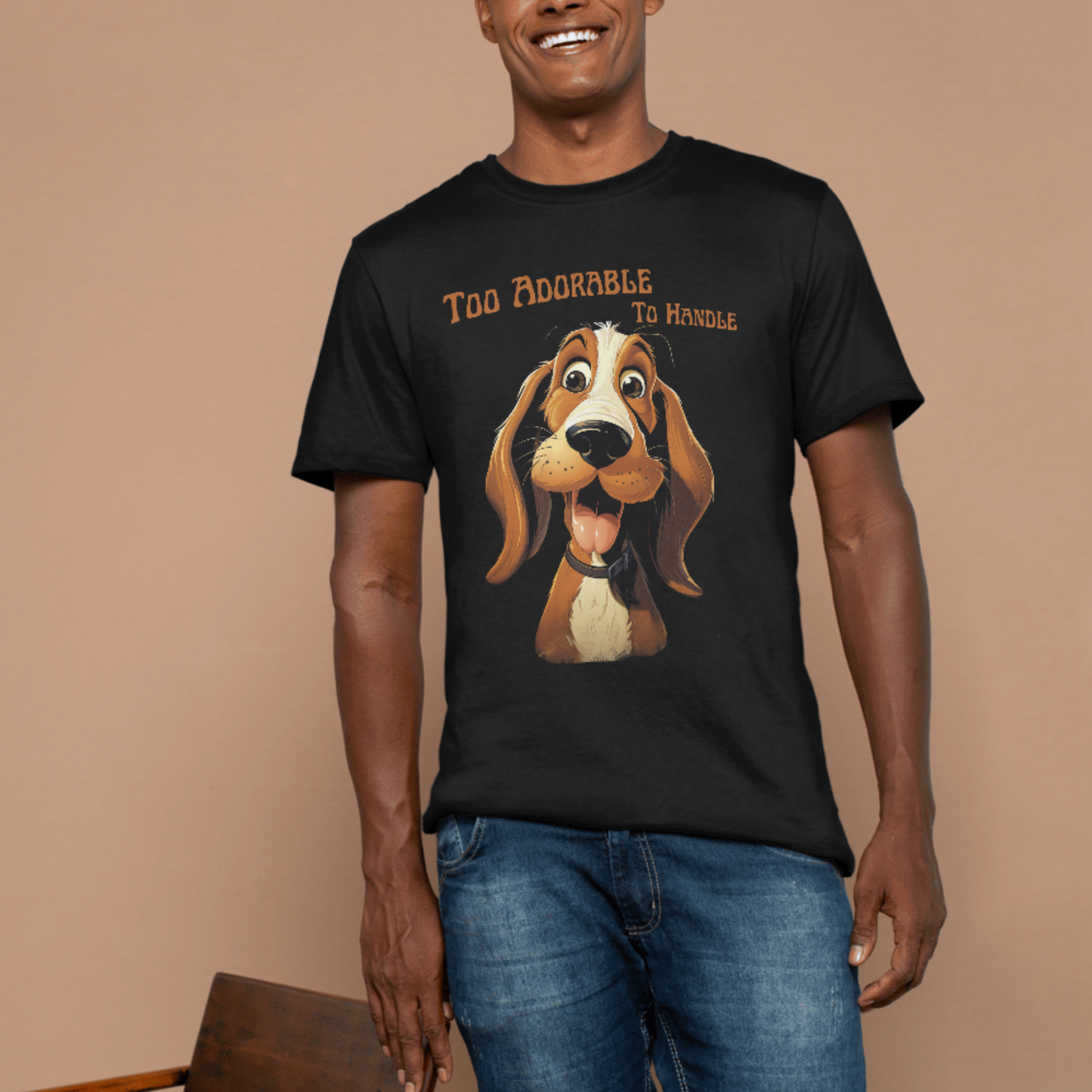 Too cute to handle dog lover t-shirt