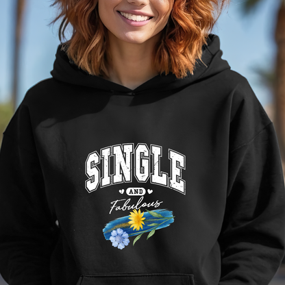 Single & fab floral Unisex Hoodie
