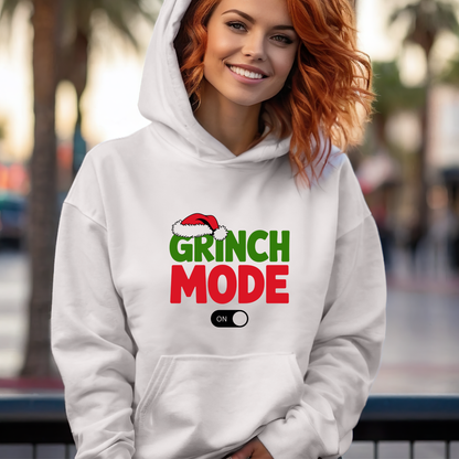Grinch mode Christmas Unisex Hoodie