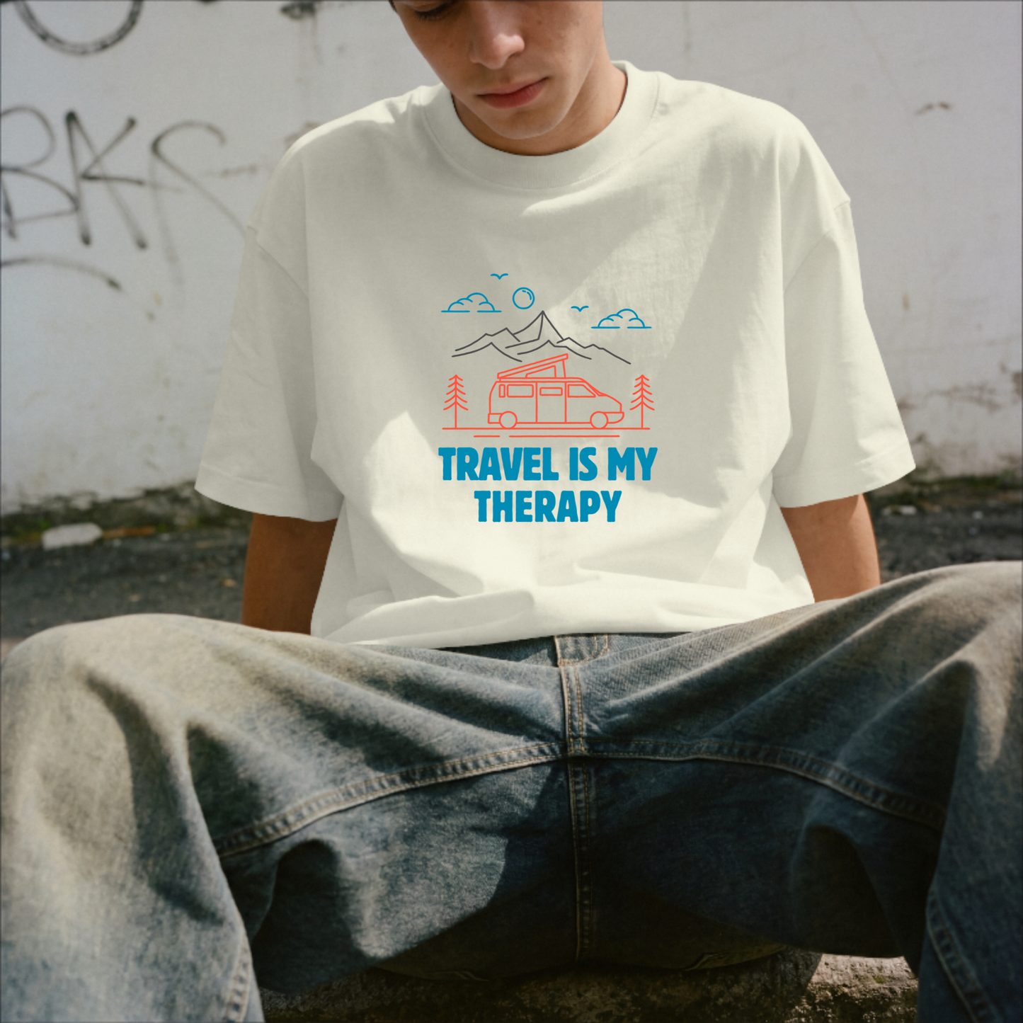 Camper van Travel T-shirt for travellers