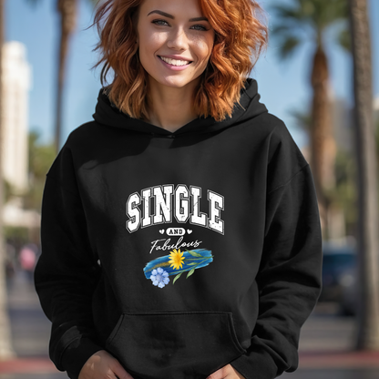 Single & fab floral Unisex Hoodie