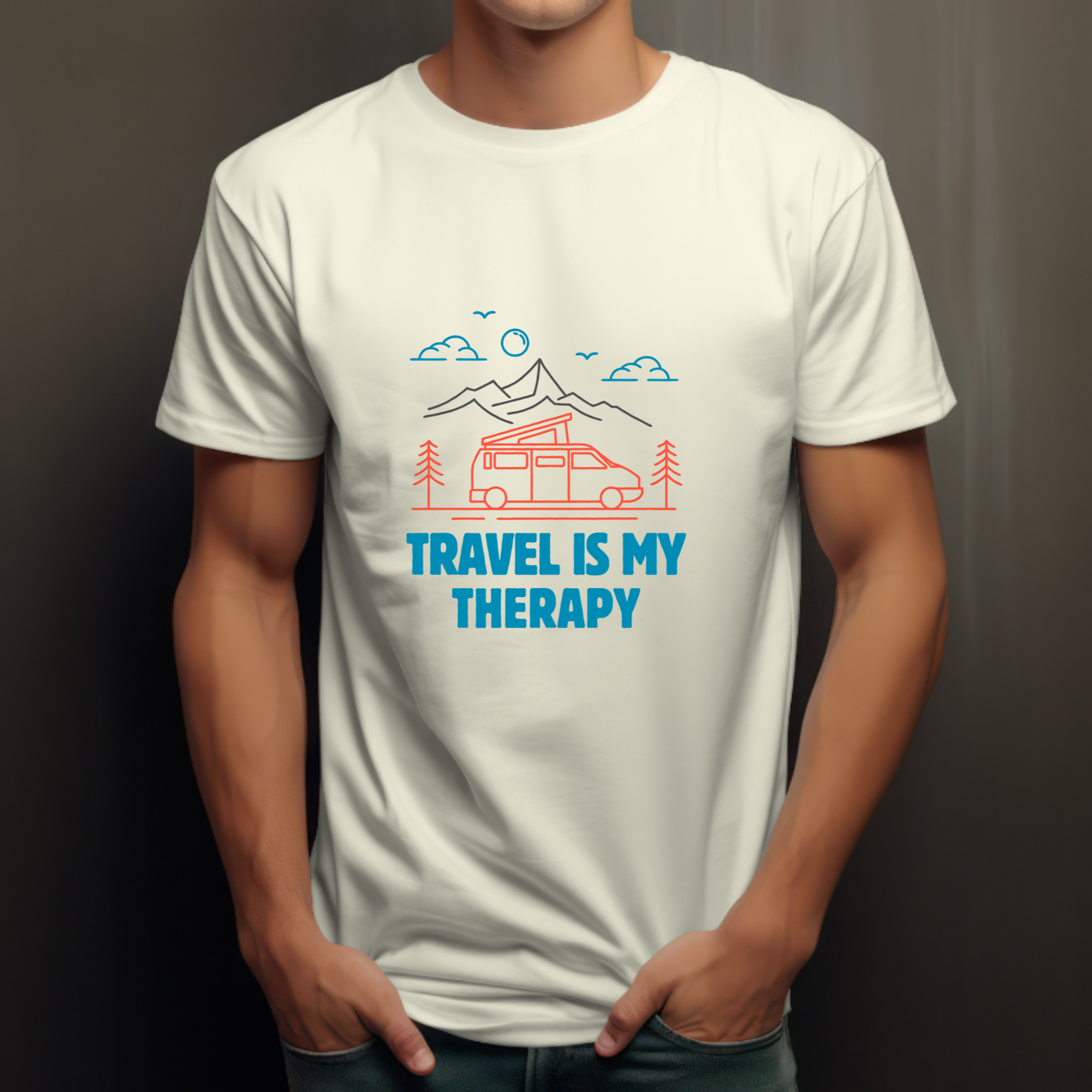 Camper van Travel T-shirt for travellers
