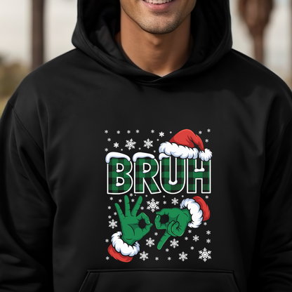 Bruh grinch Unisex Hoodie