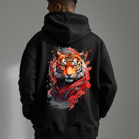 Tiger Zip Hoodie