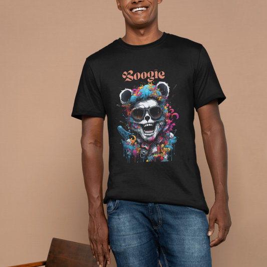 Boogie colorful polar bear t-shirt