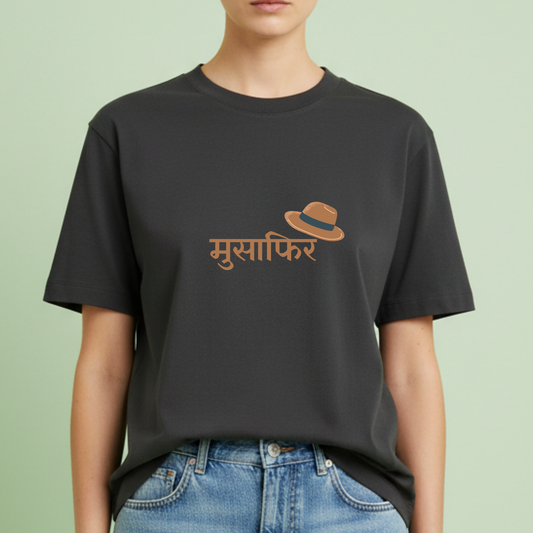 Musafir with hat Travel T-shirt for Woman