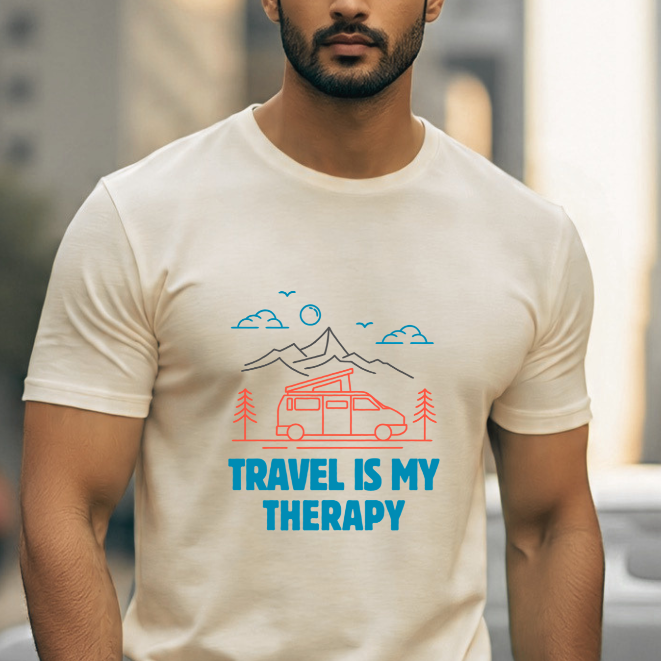 Camper van Travel T-shirt for travellers