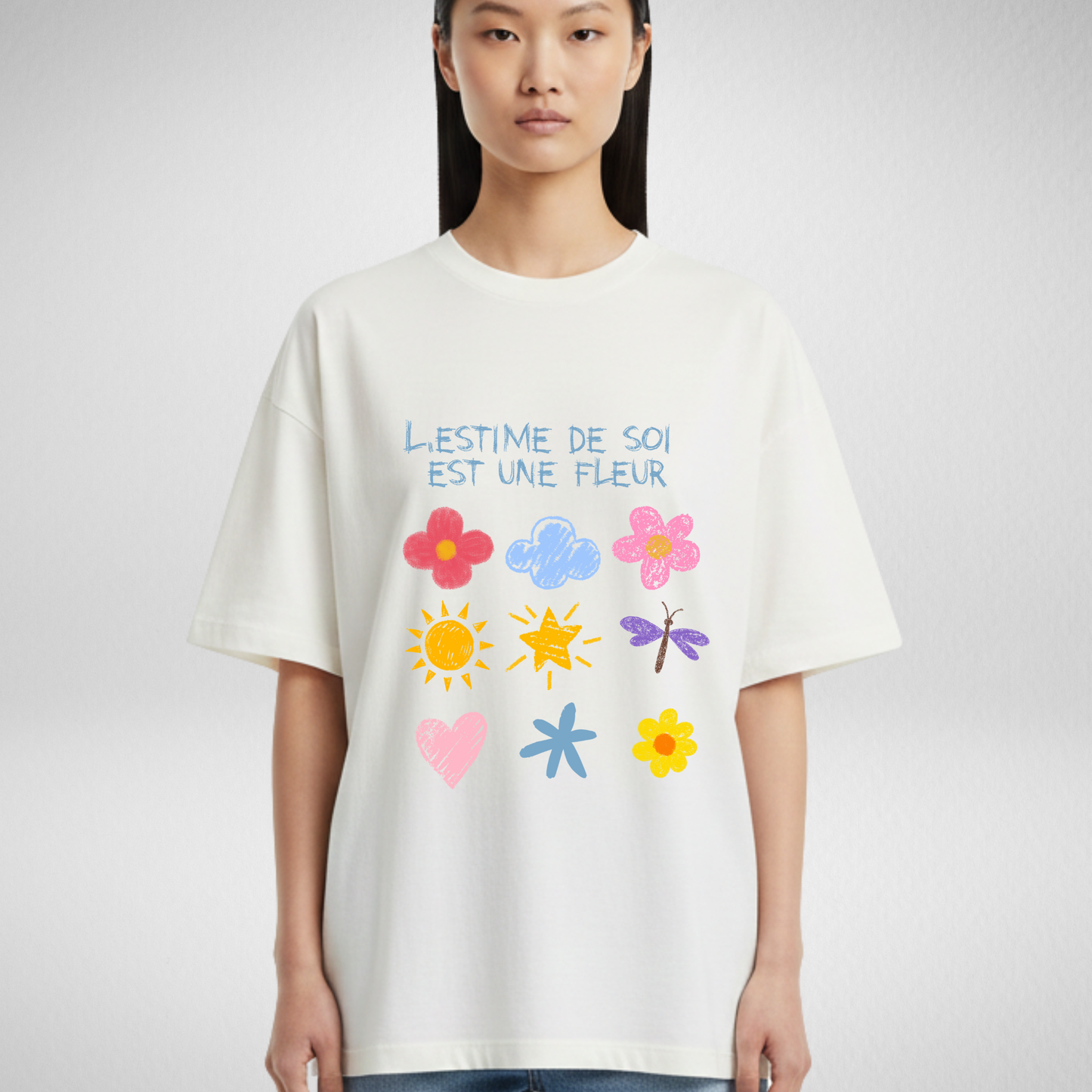 Self esteem is flower Bird lover T-shirt