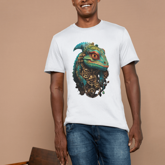 Chameleon clockwork T-shirt