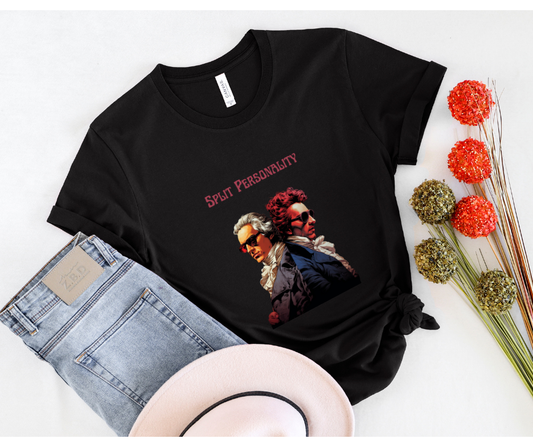 Split personality Retro T-shirt